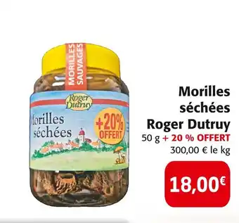 Colruyt Roger Dutruy Morilles séchées offre