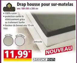 Norma DREAMTEX Drap housse pour sur-matelas offre