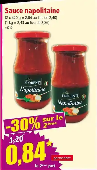 Norma Villa Florenti Sauce napolitaine offre