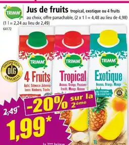 Norma Jus de fruits offre