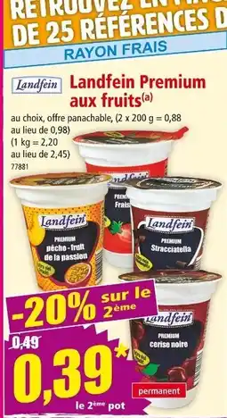 Norma LANDFEIN Landfein premium aux fruits offre