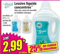 Norma Boom! Lessive liquide concentrée offre