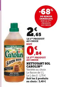 U Express CAROLIN Nettoyant sol(a) offre