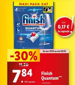 Lidl Finish Finish Quantum offre