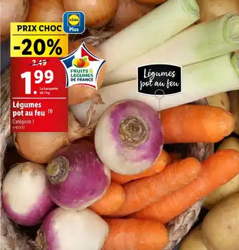 Lidl Légumes pot au feu offre