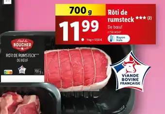 Lidl Rôti de rumsteck offre