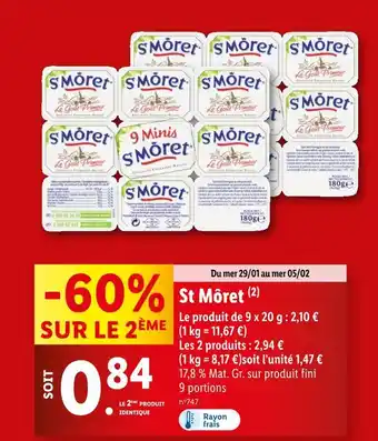 Lidl St môret offre