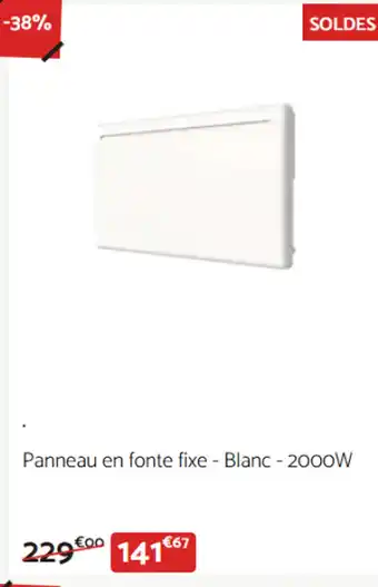 Bricomarché Panneau en fonte fixe offre