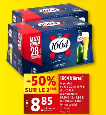 Lidl 1664 Bières offre