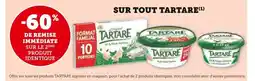 U Express Tartare -60% de remise immédiate sur le 2ème produit identique sur tout Tartare offre