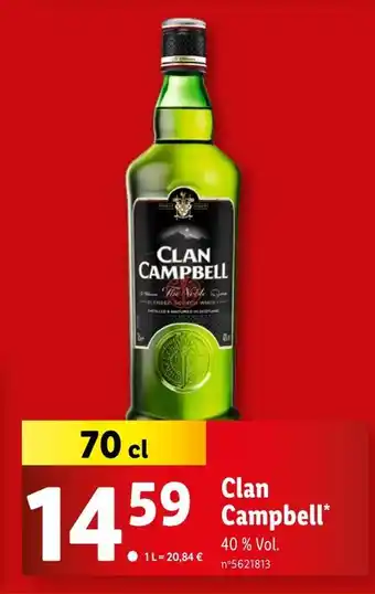 Lidl Clan Campbell offre