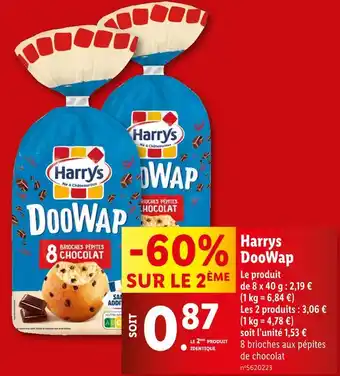 Lidl HARRYS Doowap offre