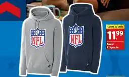 Lidl NFL Sweat à capuche offre