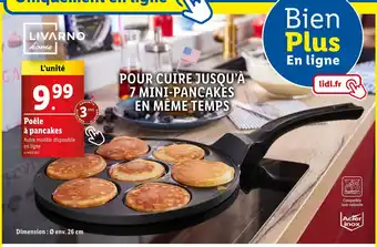 Lidl LIVARNO home Poêle à pancakes offre