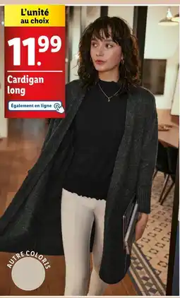 Lidl esmara Cardigan long offre