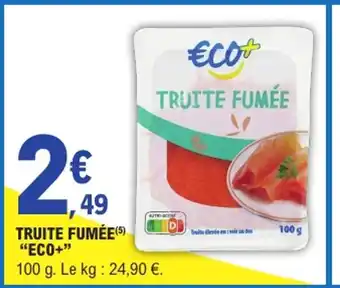 E.Leclerc Truite fumée offre