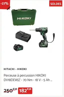 Bricomarché Hitachi hikoki offre