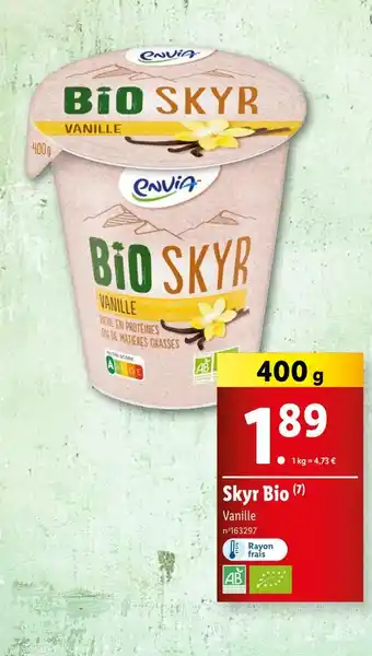 Lidl Envia Skyr Bio offre