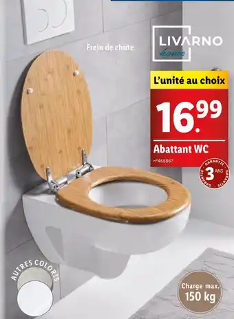 Lidl LIVARNO HOME Abattant WC offre