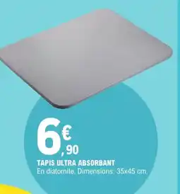 E.Leclerc Tapis ultra absorbant offre