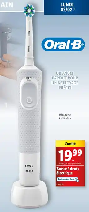 Lidl ORAL-B Brosse à dents électrique offre