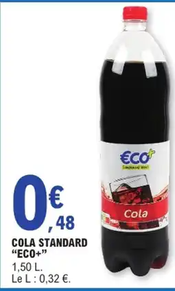 E.Leclerc ECO+ Cola standard offre