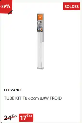 Bricomarché Ledvance tube kit offre