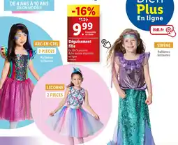 Lidl Déguisement fille offre