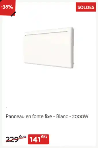 Bricomarché Panneau en fonte fixe offre