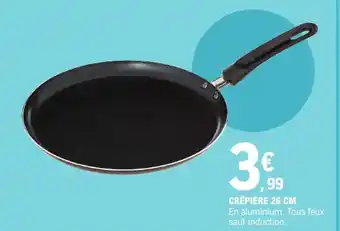 E.Leclerc Crêpière 26 cm offre