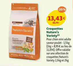 Maxi Zoo Nature's Variety Croquettes offre