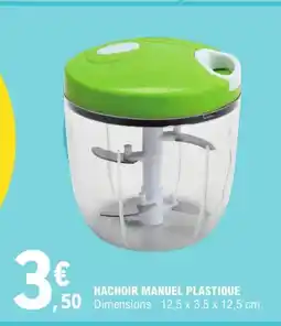 E.Leclerc Hachoir manuel plastique offre