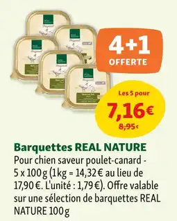 Maxi Zoo Real Nature Barquettes offre