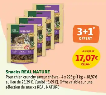 Maxi Zoo Real Nature Snacks offre