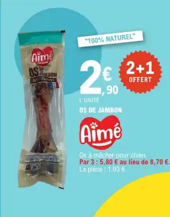 E.Leclerc Os de jambon offre