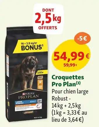 Maxi Zoo Purina Croquettes Pro Plan offre