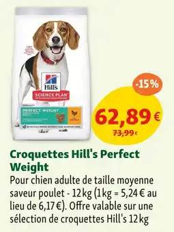 Maxi Zoo Hill's Croquettes Perfect Weight offre