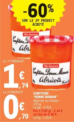 E.Leclerc BONNE MAMAN Confiture Bonne Maman Abricots offre