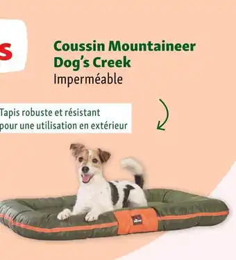 Maxi Zoo Dog’s Creek Coussin Mountaineer offre