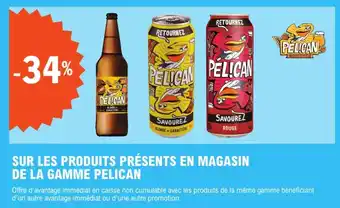 E.Leclerc Pélican -34 sur les produits présents en magasin de la gamme Pélican offre