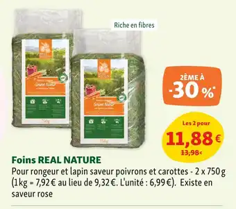 Maxi Zoo Real Nature Foins offre