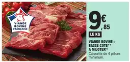 E.Leclerc Viande Bovine Française Viande Bovine Basse Côte à Mijoter offre