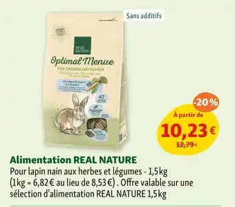 Maxi Zoo Real Nature Alimentation offre