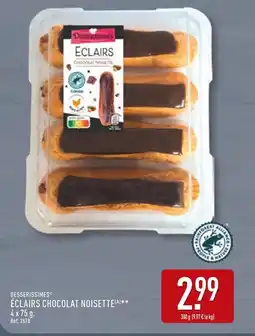 ALDI DESSERISSIMES Éclairs chocolat noisette offre