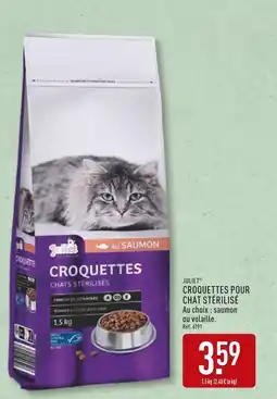 ALDI JULIET Croquettes pour chat stérilisé offre