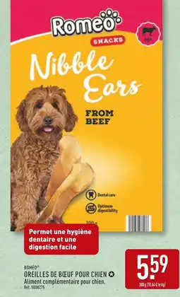 ALDI ROMEO Oreilles de bœuf pour chien offre