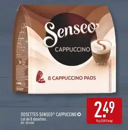 ALDI SENSEO Dosettes cappuccino offre