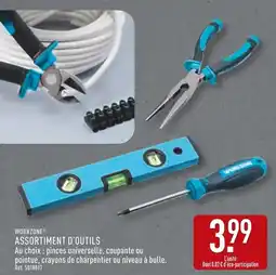 ALDI WORKZONE ASSORTIMENT D'OUTILS offre