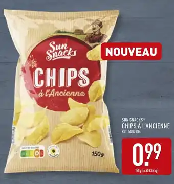 ALDI SUN SNACKS Chips à l'Ancienne offre