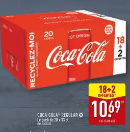 ALDI Coca-cola regular offre